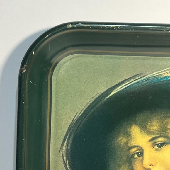 Vintage Coca Cola Hamilton King Girl Metal Serving Tray - Picture 2 of 12